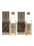 Benrinnes 1968 & Benriach 1969 Connoisseurs Choice Bottled 1980s - Gordon & MacPhail 2 x 5cl / 40%