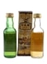 Glenlossie 12 Year Old & Knockdhu 1974 Connoisseur Choice Bottled 1980s 2 x 5cl