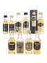 Assorted Highland Single Malt Scotch Whisky  9 x 3cl-5cl