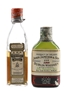 Old Bushmills & John Jameson 3 Star 7 Year Old Bottled 1960s 2 x 5cl