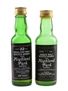 Highland Park 22 & 23 Year Old Bottled 1970s - Cadenhead's 2 x 5cl / 46%