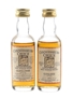 Glenlossie 1972 & 1974 Connoisseurs Choice Bottled 1990s - Gordon & MacPhail 2 x 5cl / 40%