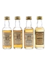 Dufftown Glenlivet 10 Year Old, Knockdhu 1974 & Mannochmore 1984 Connoisseurs Choice Bottled 1980s-1990s 4 x 5cl / 40%