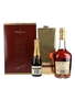 Hennessy VS Gift Pack Bottled 1990s 90cl / 40%