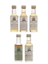 Master Of Malt Miniatures  5 x 5cl