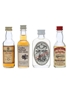 4 x Single Malt Scotch Whisky Miniature 