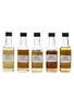 5 x Single Malt Scotch Whisky Cadenhead's Miniature