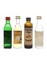 Assorted Spirits Miniatures  4 x 5cl