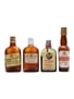 Blended Scotch Whisky Miniatures Bottled 1950s 4 x 5cl / 40%