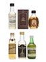 Blended Scotch Whisky Miniatures Dimple, Sheep Dip, John Barr, Campbeltown Loch 5 x 5cl / 40%