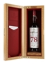 Macallan 78 Year Old The Red Collection Bottled 2020 70cl / 42.2%