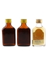 Lemon Superior & Hart Golden Jamaica Rum Bottled 1970s-1990s 3 x 5cl / 40%