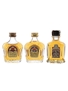 Seagram's Crown Royal & Canadian Club 1973  3 x 5cl / 40%