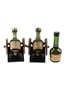 Courvoisier VSOP Cannon & VSOP Bottled 1980s 3 x 3cl / 40%