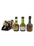 Assorted Courvoisier Cognac  4 x 2.7cl-3cl / 40%