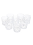 Crystal Whisky Tumblers  8.5cm Tall