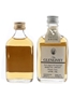 Aberlour Glenlivet 9 Year Old & Glenlivet 12 Year Old Bottled 1960s-1970s 2 x 4-4.7cl