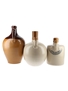 Abbotsford, Glen Garry & The Greybeard Whisky Ceramic Jugs  3 x 16cm-24cm Tall