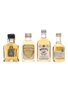 Assorted Whisky Miniatures Pike Creek, Medley's, Canadian Club 1974, Power's 4cl & 3 x 5cl / 40%