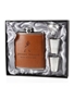 Johnnie Walker Hip Flask With Funnel & Shot Glasses 7 Fluid Ounces 10cm x 12.5cm