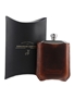 Tomatin Hip Flask Orraman Leather 14cm x 11cm