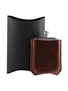 Tomatin Hip Flask Orraman Leather 14cm x 11cm