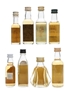 Blended Scotch Whisky Miniatures House Of Commons, Long John, Seagram's 8 x 3cl - 5cl / 40%