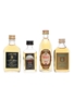 Blended Scotch Whisky Miniatures Grant's, Carlton, Edinburgh Castle, Lombard's 4cl, 3 x 5cl / 40%