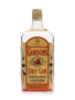 Gordon's Dry Gin Spring Cap Bottled 1960s - NAAFI Stores 75cl