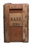 Rum Flagon Wooden Crate 1950s - FSO 62569 - Antwerp 53cm x 26cm x 39cm