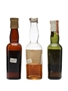 3 x Blended Scotch Whisky Miniature 