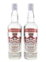 Smirnoff Red Label Bottled 1970s - International Distillers & Vintners Ltd 2 x 75.7cl / 37.5%