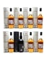 Game Of Thrones Whiskies Set Cardhu, Clynelish, Dalwhinnie, Glendullan, Lagavulin, Oban, Royal Lochnagar & Talisker 8 x 70cl