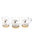 Famous Grouse Gold Reserve Water Jugs  3 x 13cm