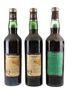 Florio Aci 1840 Superiore Marsala & Riserva Bottled 1970s-1980s 3 x 68cl / 19%