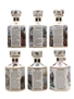 Gordon Highlander & Pointers of London Miniature Decanter Set Bottled 1980s 6 x 10cl / 41%