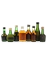 Assorted Armagnac & Cognac Bottled 1970s-1980s 8 x 3cl-5cl / 40%