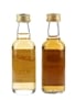 Auchentoshan 10 Year Old & Littlemill Bottled 1980s 2 x 5cl