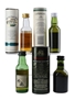 Assorted Islay Single Malt Scotch Whisky Bottled 1980s-1990s 4 x 5cl