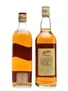 White Horse & Johnnie Walker Red Label Bottled 1980s 2 x 75cl / 40%