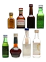 Assorted Spirits & Liqueurs Pernod, Ricard, Drambuie, Cointreau 8 x 2cl - 5cl