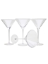 Belvedere Martini Glasses Set Of Four 