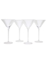 Belvedere Martini Glasses Set Of Four 