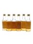 Assorted Connoisseurs Choice Speyside Single Malt Whisky Bottled 1980s 6 x 5cl / 40%