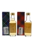 Dallas Dhu 1982 & 1990 Bottled 1990s - Gordon & MacPhail 2 x 5cl / 40%