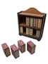 Suntory 'Western Liquor Heaven' Library 36 Miniature Books 34cm x 28.5cm x 9cm