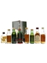 Assorted Speyside Single Malt Whisky Bottled 1970s-1980s 8 x 5cl