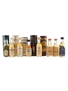 Assorted Highland Single Malt Whisky Bottled 1980s-1990s 8 x 5cl