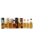 Assorted Highland Single Malt Whisky Bottled 1980s-1990s 8 x 5cl