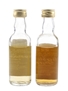 Highland Park 22 & Edradour 21 Year Old Bottled 1980s - Cadenhead's 2 x 5cl / 46%